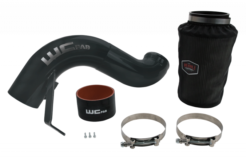 Wehrli 07.5-09 Dodge 6.7L Cummins 4in Intake Kit - Bronze Chrome - WCF100863-BC