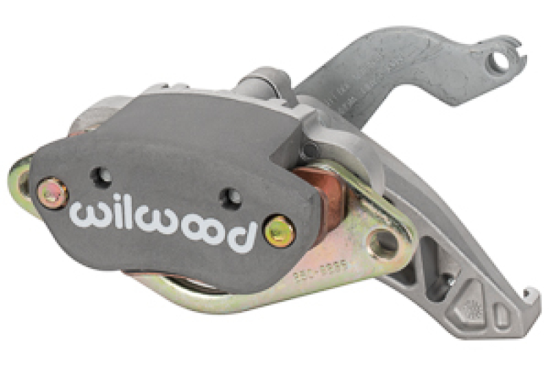 Wilwood Caliper-MC4 Mechanical-R/H Grey w/ Logo 1.11in Piston .39in Disc - 120-17271