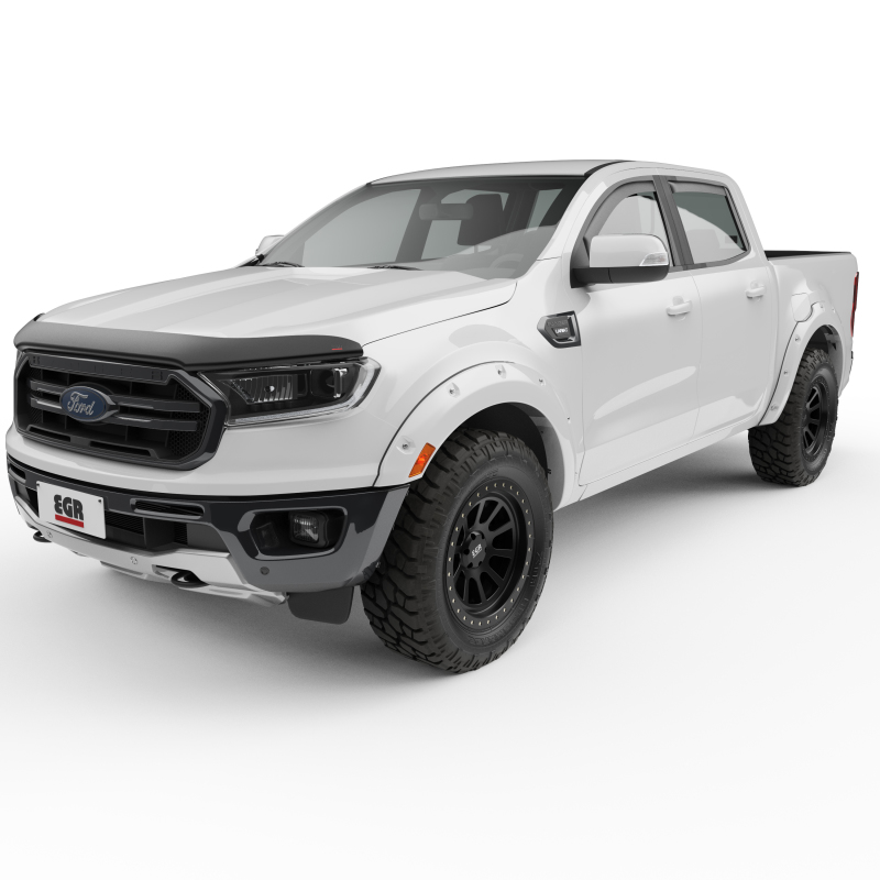 EGR 19-22 Ford Ranger Painted To Code Oxford Traditional Bolt-On Look Fender Flares White Set Of 4 - 793554-YZ