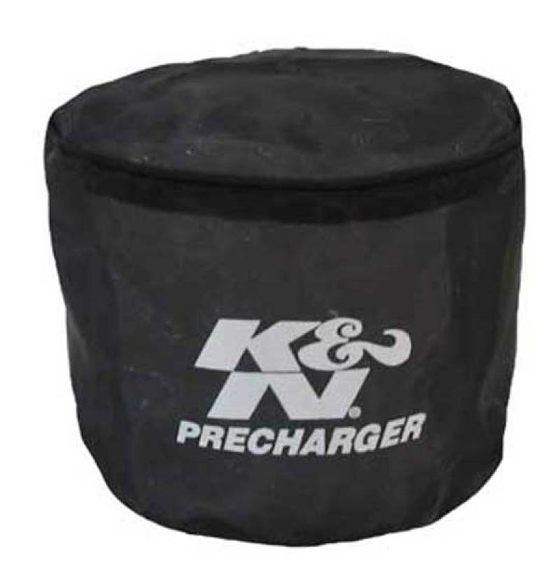 K&N Universal Precharger Round Straight Air Filter Wrap Black - 22-8016PK