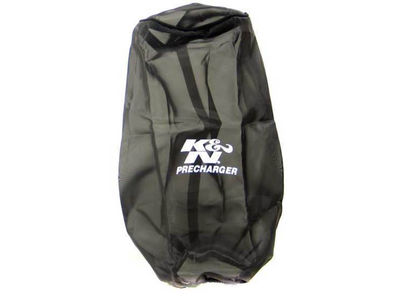 K&N Precharger Air Filter Wrap Black Universal Polyester 12in Height 6in Base Inside Diameter - 22-8034PK