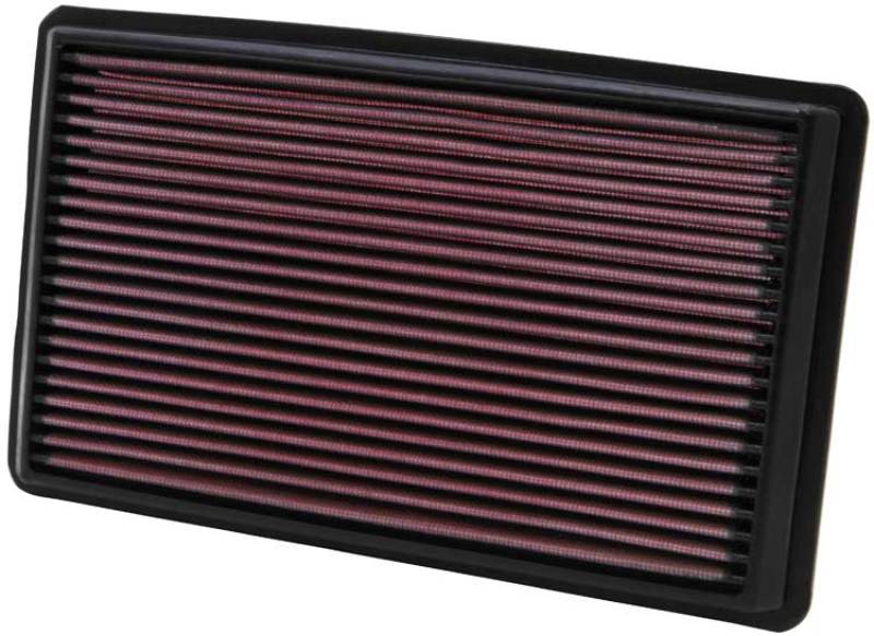 K&N 02-07 WRX/STi Drop In Air Filter 11in O/S Length / 6.563in O/S Width / 1.063in Height - 33-2232