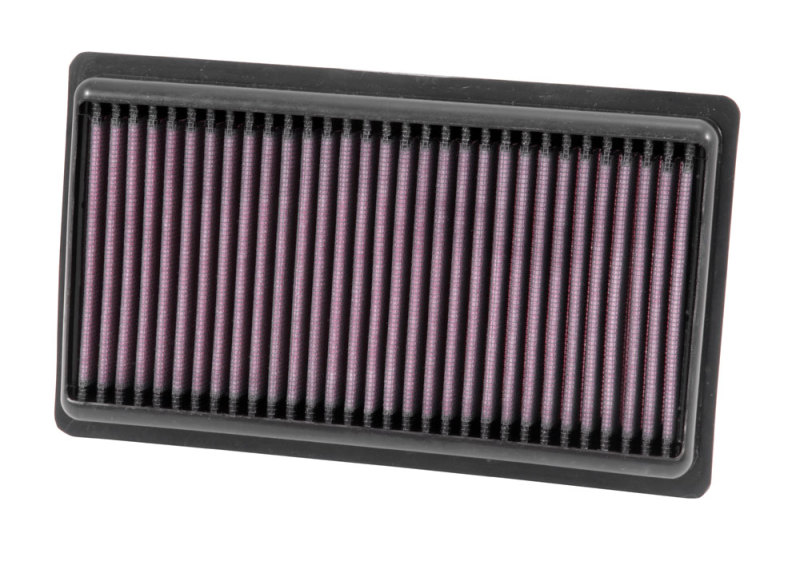 K&N Replacement Panel Air Filter for 2014-2015 Infiniti Q50 3.5L/3.7L V6 (2 Required) - 33-5014