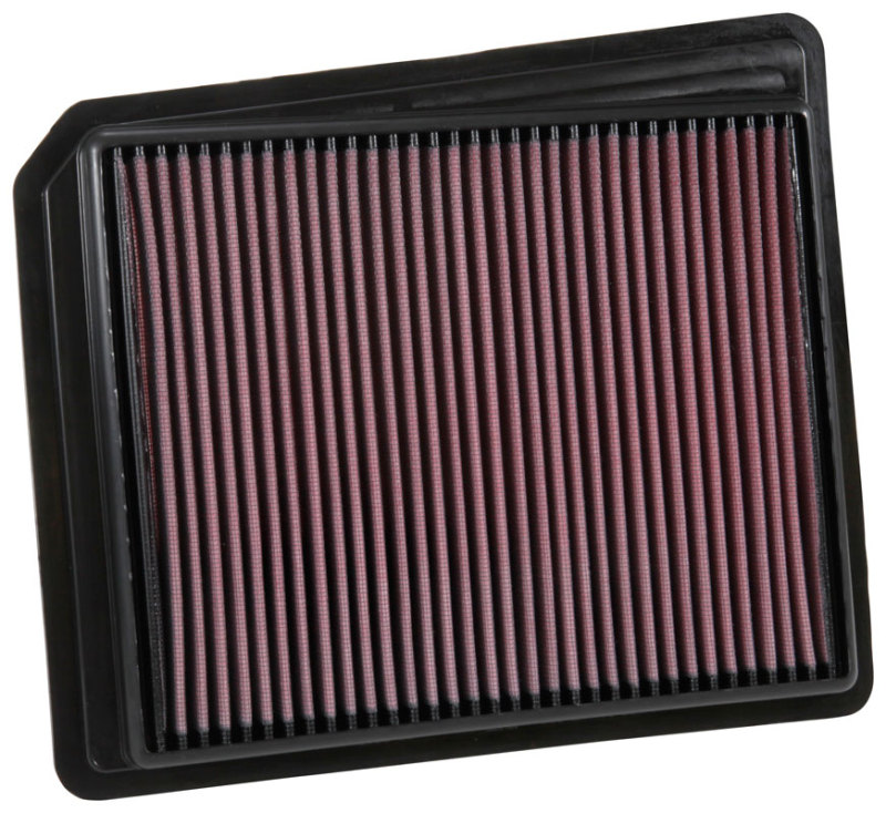 K&N 2017 Nissan Titan V8-5.6L F/I Drop In Replacement Air Filter - 33-5062