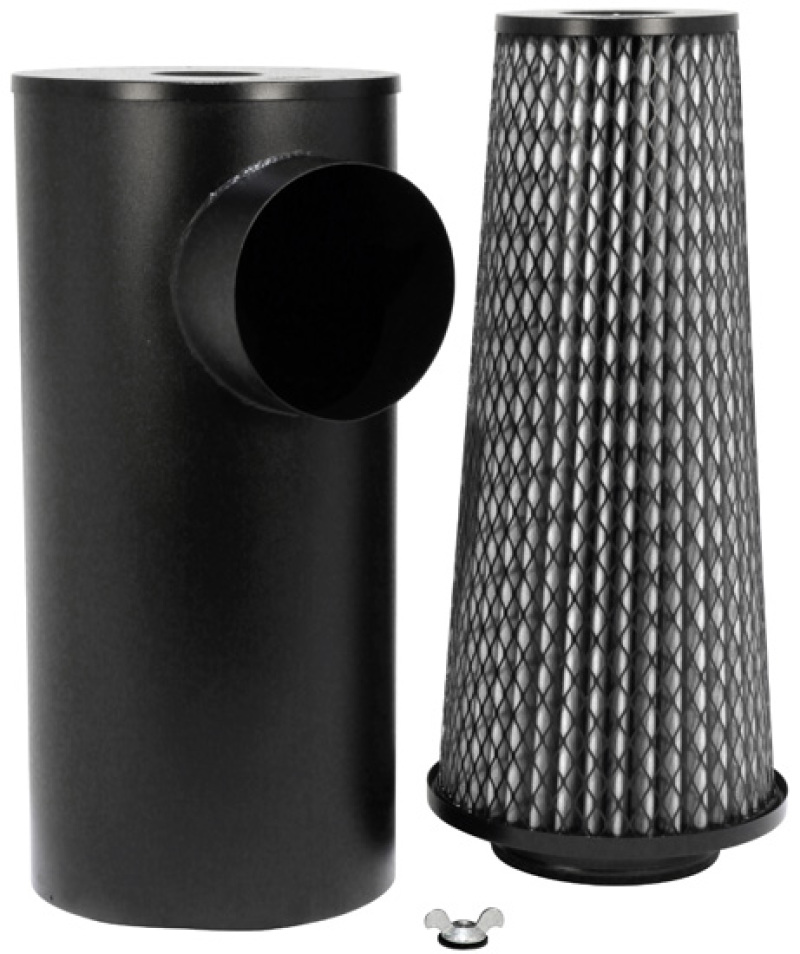 K&N Replacement Canister w/ Air Filter 9-3/4in D 24in H Reverse Flow - HDT - 38-2001R