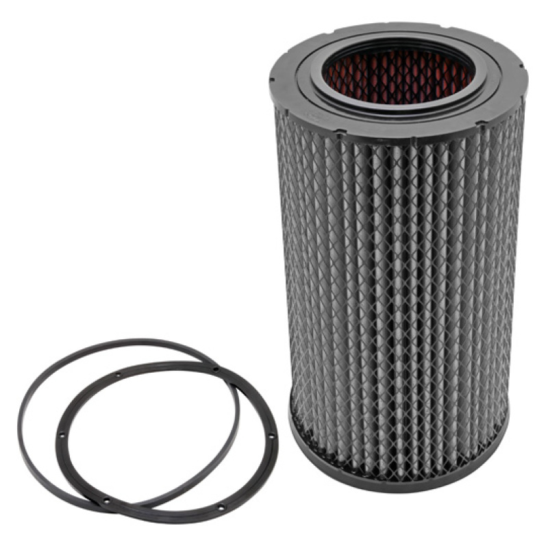 K&N Round Radial Seal 13-1/16in OD 7-9/16in ID 25-11/16in H Reverse Replacement Air Filter - HDT - 38-2021R