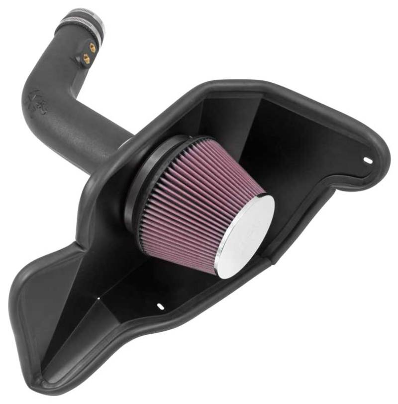 K&N 15-17 Ford Mustang 3.7L V6 F/I Performance Intake Kit - 57-2594