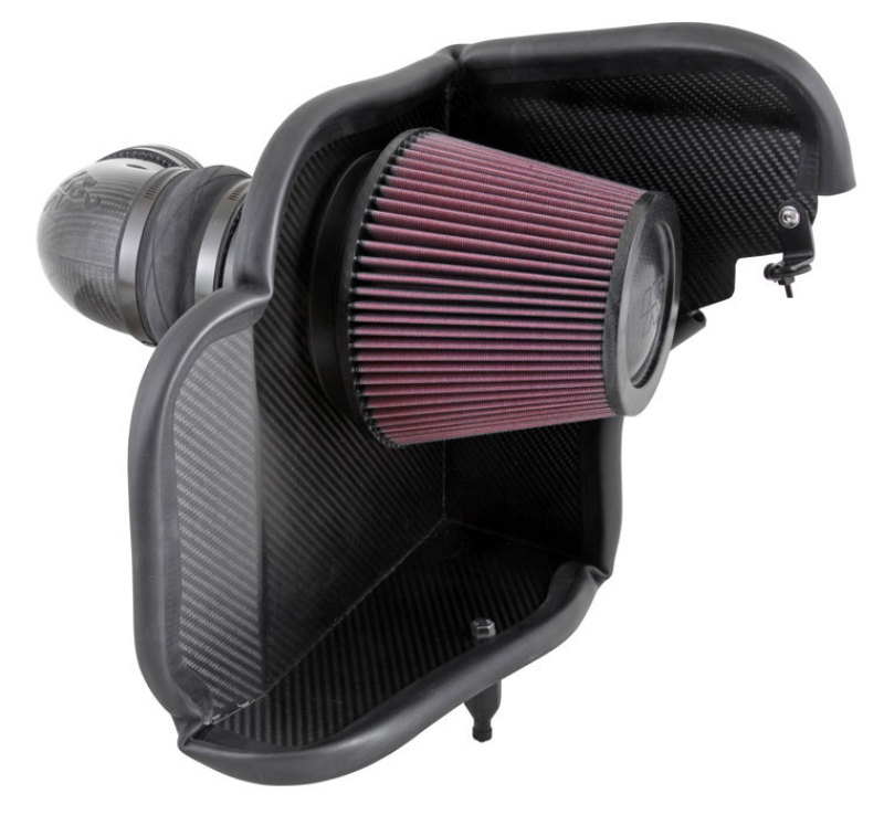 K&N FIPK Carbon Fiber 2014 Chevy Camaro ZL1 V8 6.2L Performance Intake Kit - 57-3079