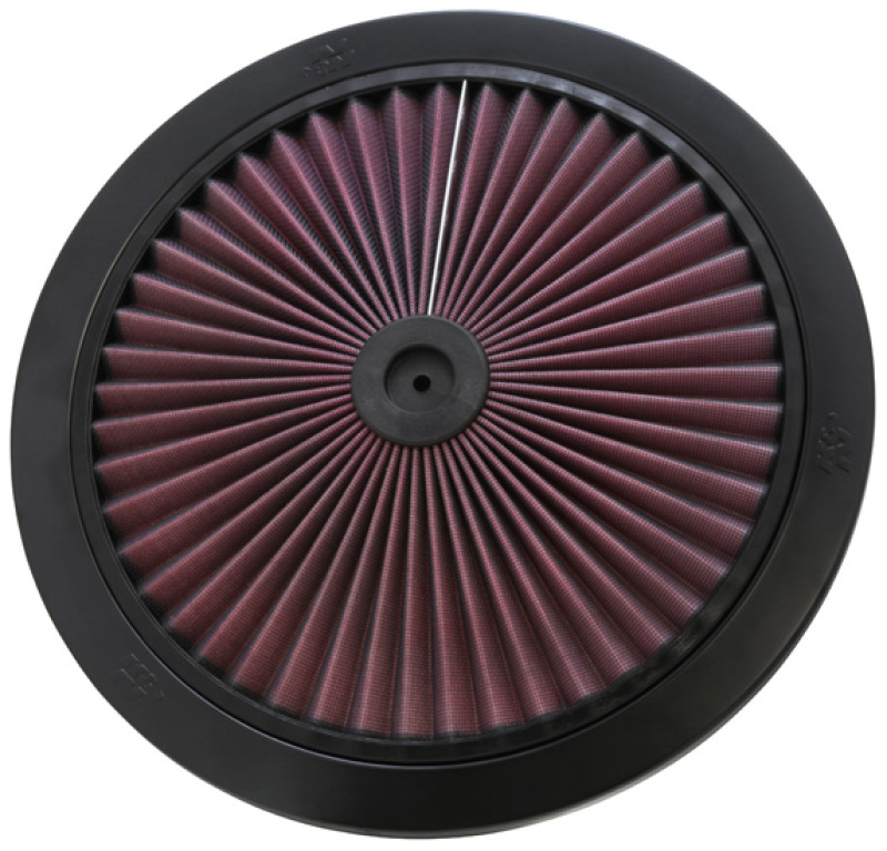 K&N X-Stream Top Filter X-Stream 14 inch OD Black - 66-1401