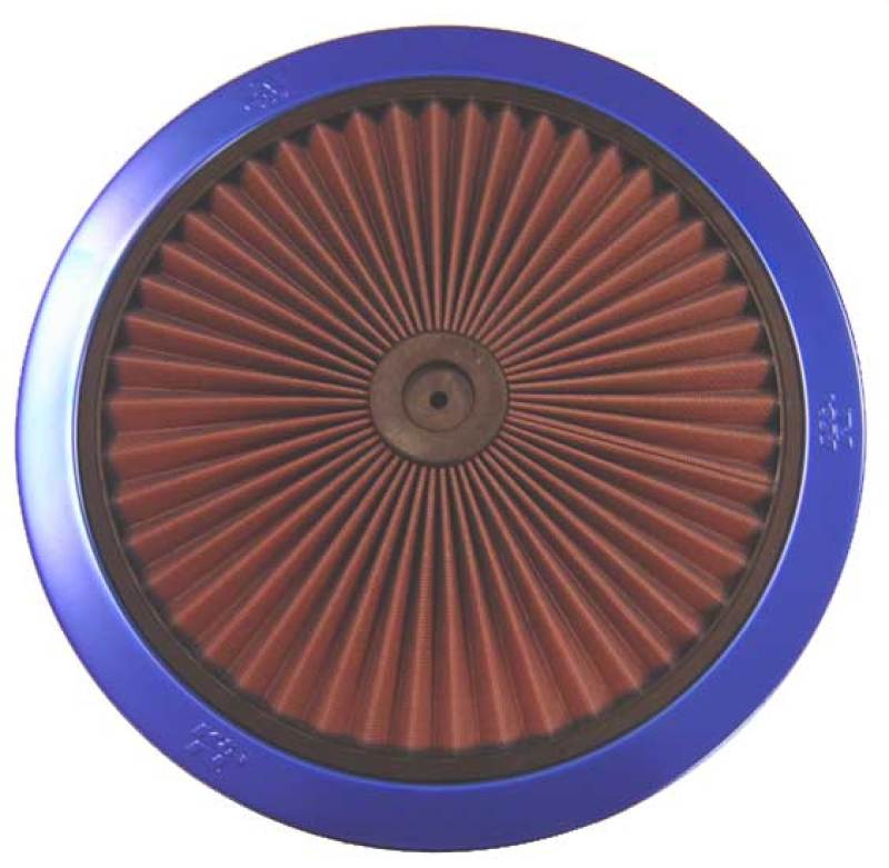 K&N X-Stream Top Filter X-Stream 14in OD - Blue - 66-1401XB