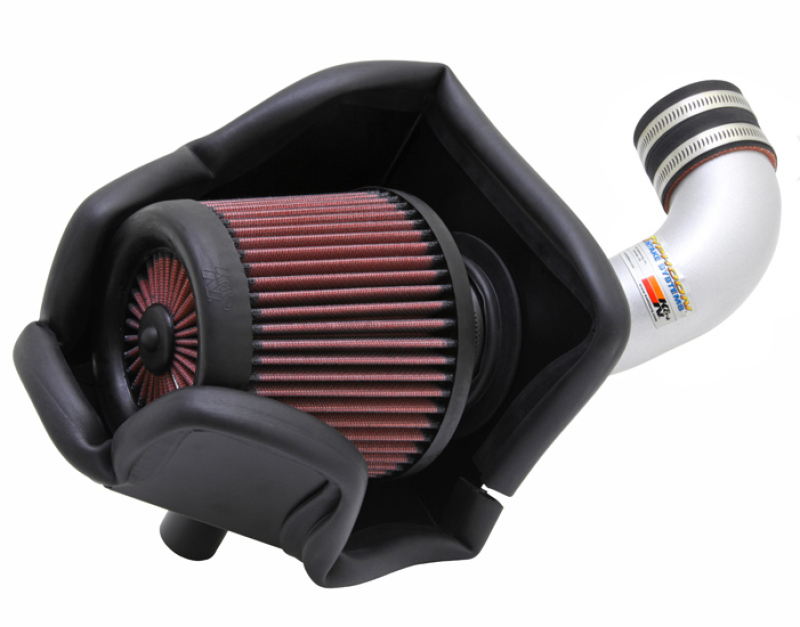 K&N 11 Honda CR-Z 1.5L L4 Silver Typhoon Short Ram Intake - 69-1018TS