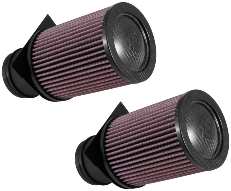 K&N 2014-2015 Audi R8 V10-5.2L F/I Drop In Air Filter (2 Per Box) - E-0658