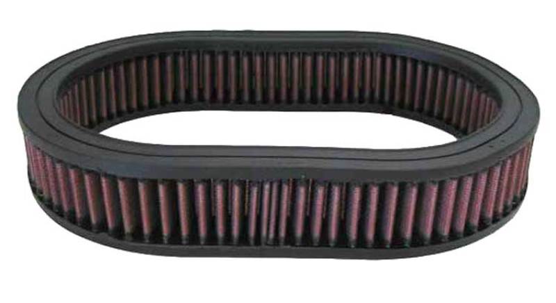 K&N Custom Air Filter - Oval - 11.5in O/S L x 8.125in O/S W x 2in H - E-3505