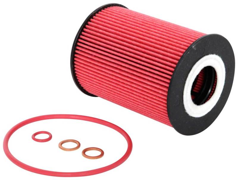 K&N Performance Oil Filter for 06-11 BMW M5/M6 / 08-15 Porsche Cayenne 4.8L / 10-15 911 3.4L/3.8L - HP-7032