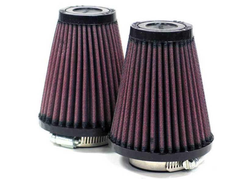 K&N 1-11/16in FLG 3-1/2in B 2in T 4in H (2 PER BOX) Universal Clamp-On Air Filter - R-1082