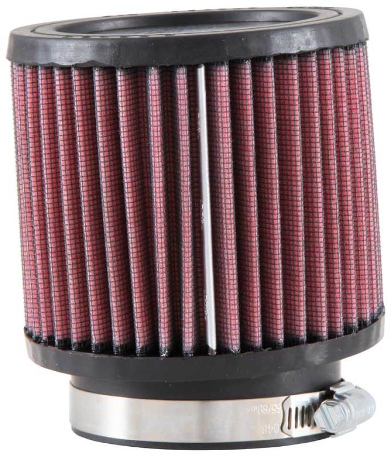 K&N Universal Rubber Filter 3 inch 5 Degree FLG 4 1/2 inch OD 4 inch Height - RB-0900