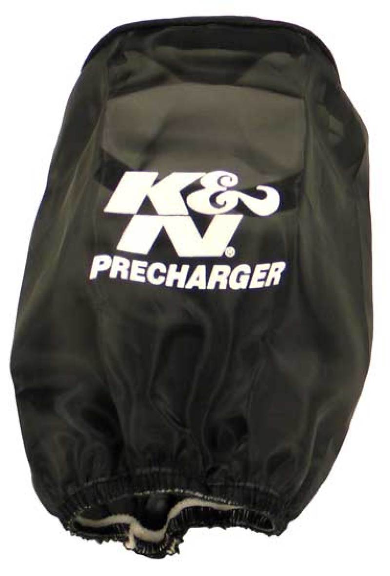 K&N Precharger Air Filter Wrap Round Straight Black 4in ID x 6in H - RU-1470PK