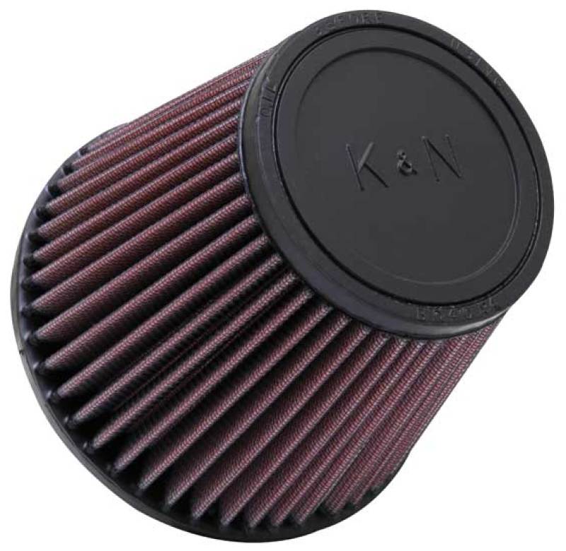 K&N Filter Universal Rubber Filter 3 Inch Flange 6 inch Base 4 inch Top 5 inch Height - RU-3580