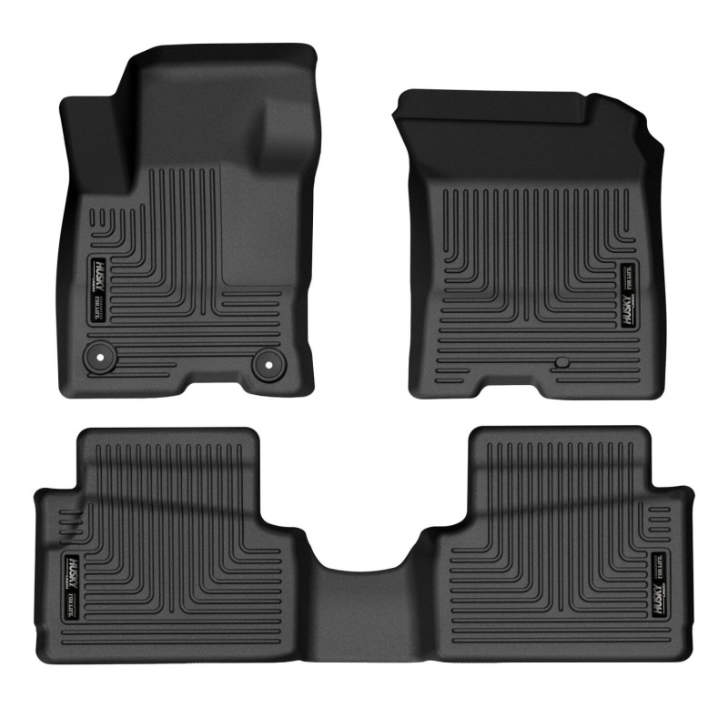 Husky Liners 22-23 Ford Maverick Hybrid Weatherbeater Black Front & 2nd Seat Floor Liners - 95401
