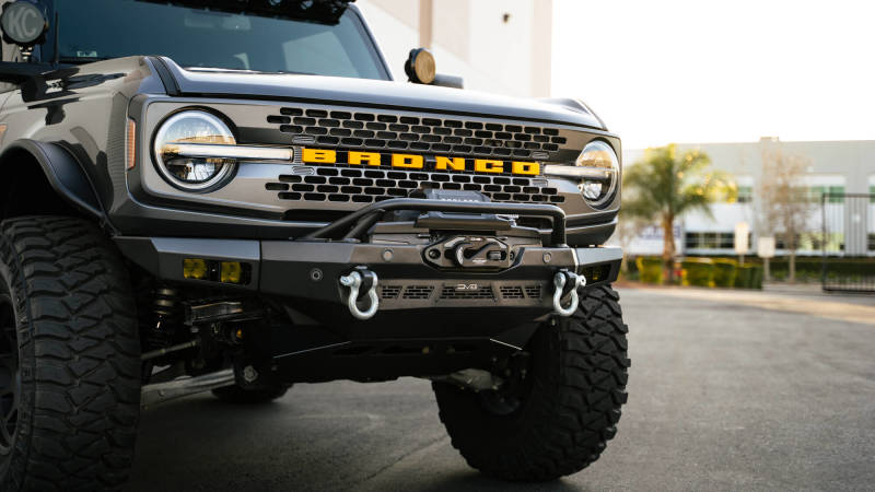 DV8 Offroad 21-23 Ford Bronco Spec Series Front Bumper - FBBR-05