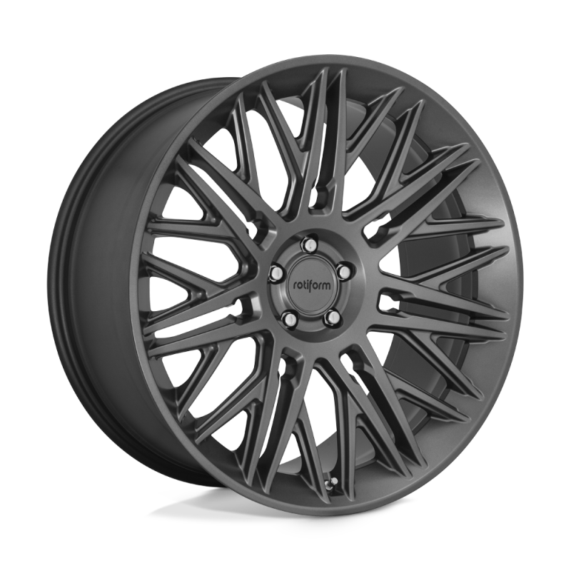Rotiform R163 JDR Wheel 22x10 6x139.7 30 Offset - Matte Anthracite - R163220084+30