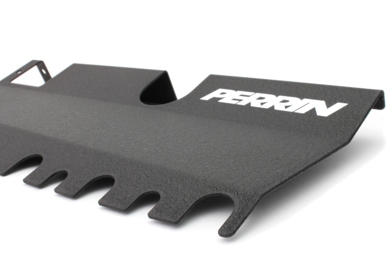 PERRIN 15-21 Subaru WRX/STI Radiator Shroud (Without OEM Intake Scoop) - Black - PSP-ENG-512-2BK