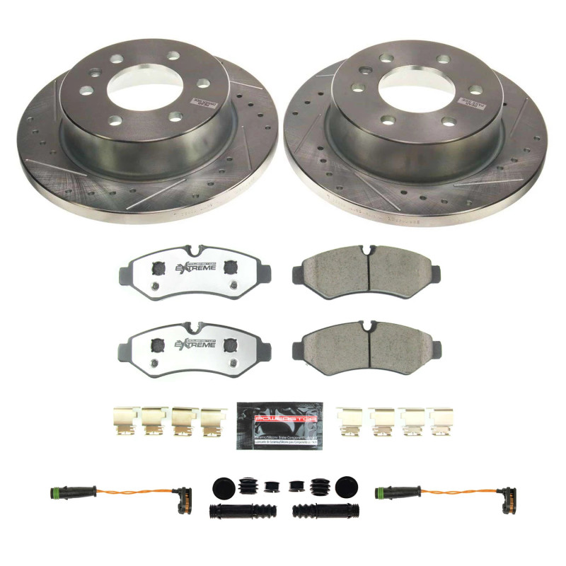 Power Stop 19-21 Mercedes-Benz Sprinter 2500 Rear Z36 Truck & Tow Brake Kit - K8656-36