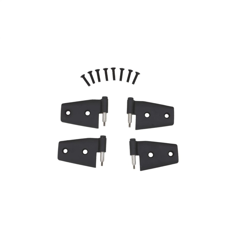 Rampage 2007-2018 Jeep Wrangler(JK) Door Hinges - Black - 87641