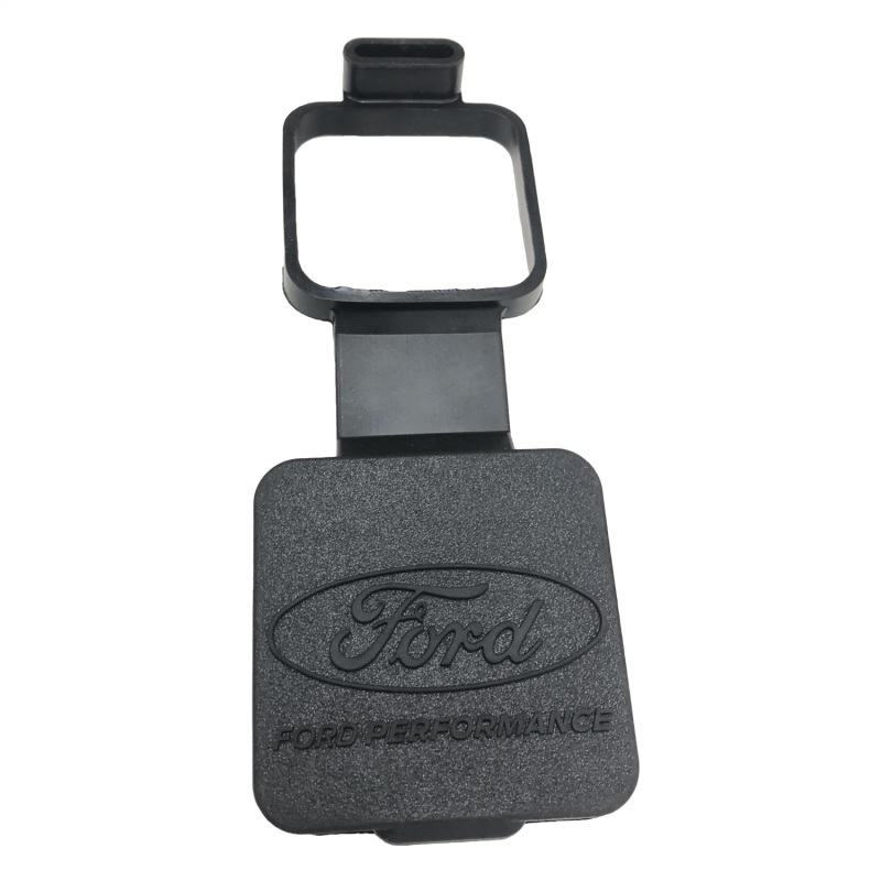 Ford Racing Rubber 2in Hitch Receiver Cover w/Ford Oval/Ford Performance Logo - M-1840-FP