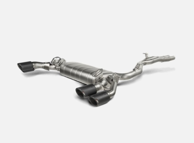 Akrapovic 2022 Cupra Formentor VZ5 Evolution Line Cat Back (Titanium) w/ Carbon Tips - S-CU/TI/1H