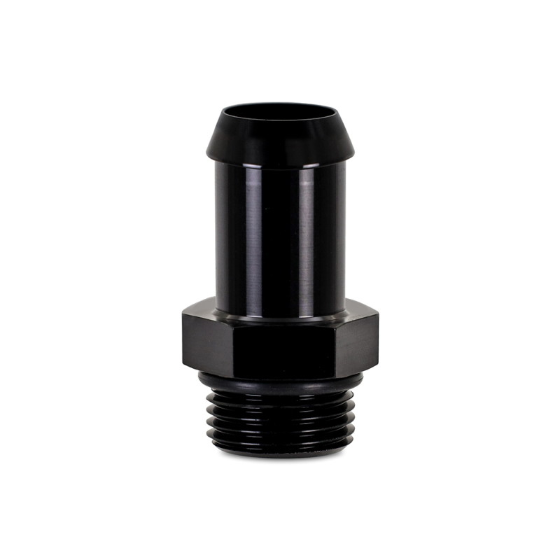 Mishimoto -10 ORB to 3/4in Hose Barb Aluminum Fitting - Black - MMFT-10-34BK