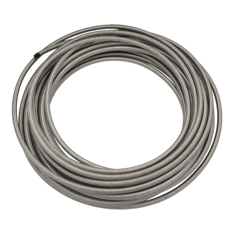 DeatschWerks 8AN Stainless Steel Double Braided CPE Hose - 50ft - 6-02-0813-50