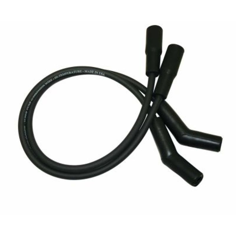 Moroso 99-08 Harley-Davidson FLT/FLHT/FLHR/FLTR Suppression Core Wire Set - Black - 27165