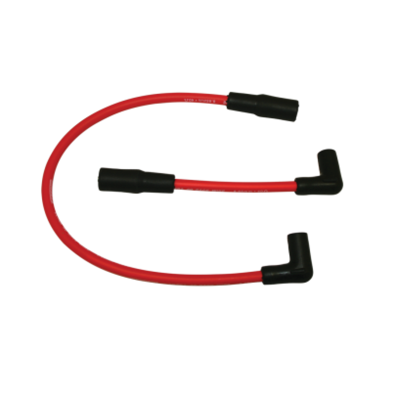 Moroso 99-13 Harley-Davidson FXD/FXDWG Ultra 40 Wire Set - Red - 28627