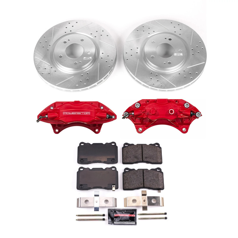 Power Stop 03-06 Mitsubishi Lancer Front Z23 Evolution Kit w/Calipers - KC107