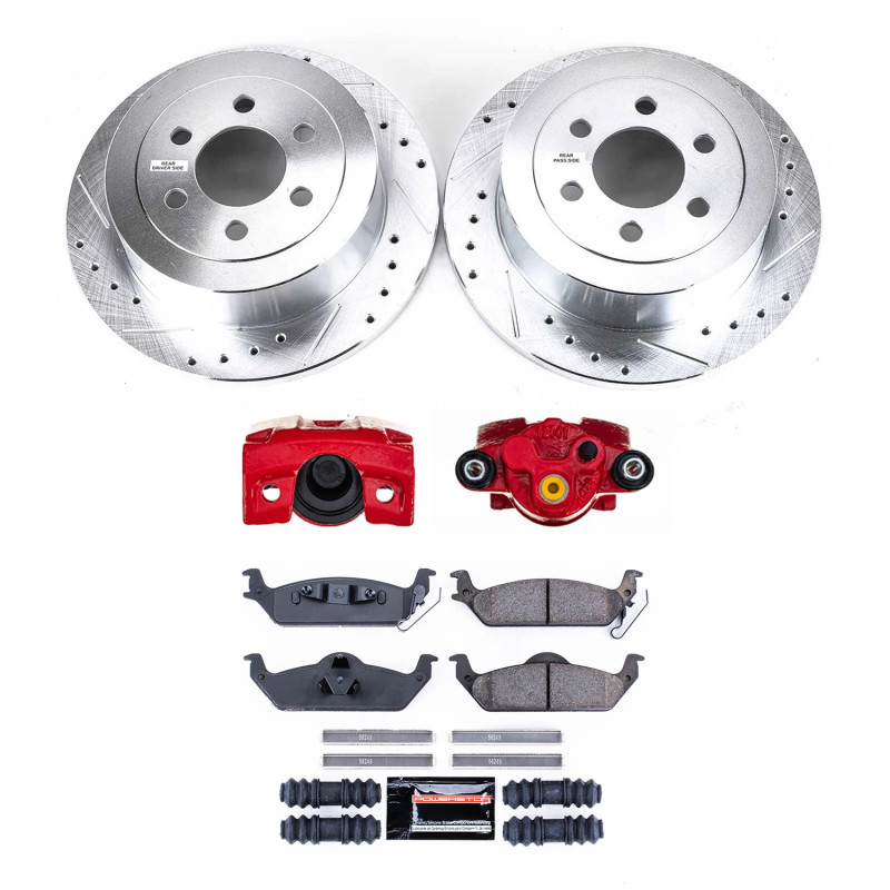 Power Stop 03-04 Dodge Dakota Rear Z23 Evolution Kit w/Calipers - KC2192