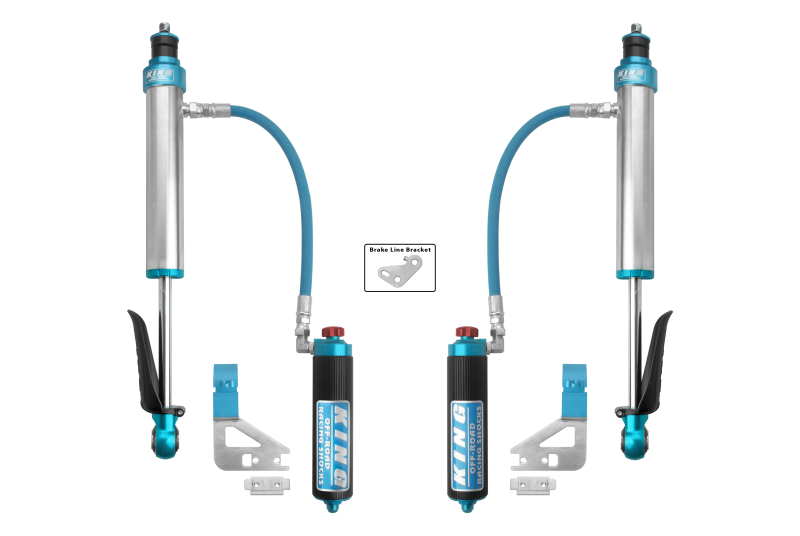 King Shocks 2022+ Toyota Tundra Rear 2.5 Dia Remote Reservoir Coilover & Adjuster (Pair) - 25001-397A