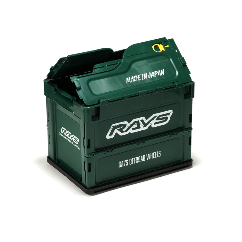 Rays Folding Container Box 23S 20L - Oliver Green - WRAYSCBOX23SOG