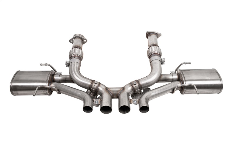 Corsa 23-25 Chevrolet Corvette C8 Z06 3in Valved Cat-Back Exhaust Muffler System (ReUses Stock Tips) - 21111