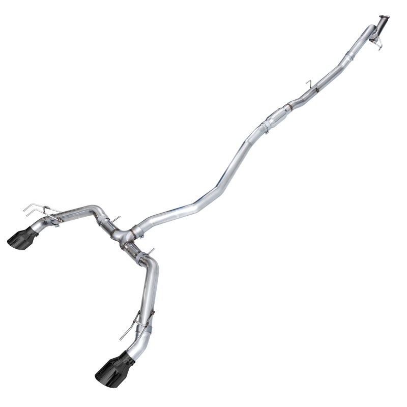 AWE Tuning 22+ Honda Civic Si/Acura Integra Track Edition Catback Exhaust - Dual Diamond Black Tips - 3020-33331