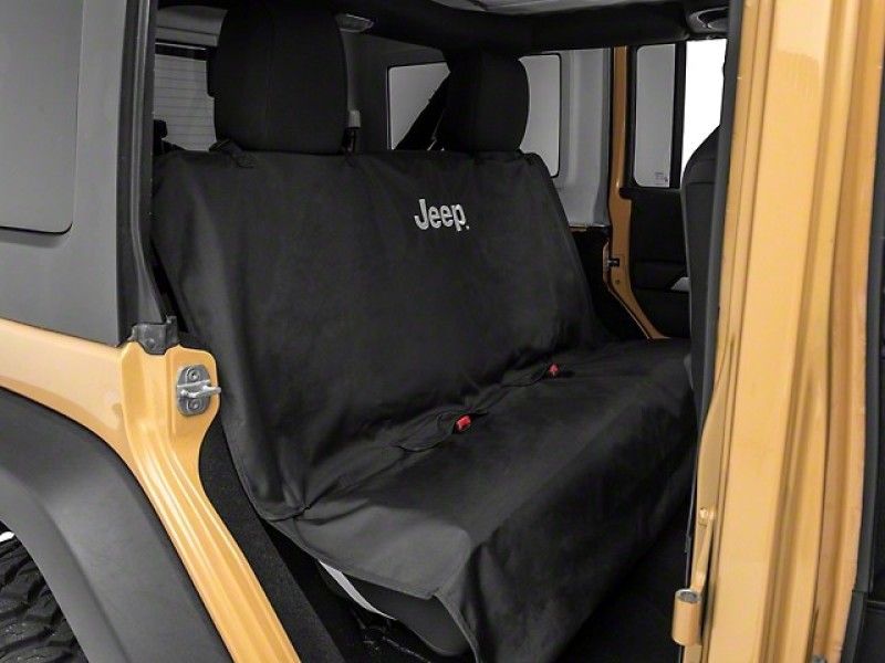 Officially Licensed Jeep Waterproof Pet Guard Seat Cover w/ Jeep Logo - OLJJ157732