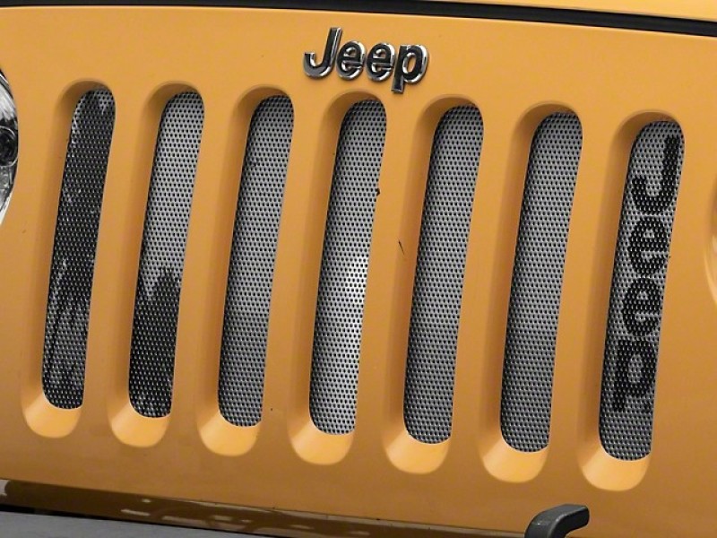 Officially Licensed Jeep 07-18 Jeep Wrangler JK Grille Insert- Sunset - OLJJ163264