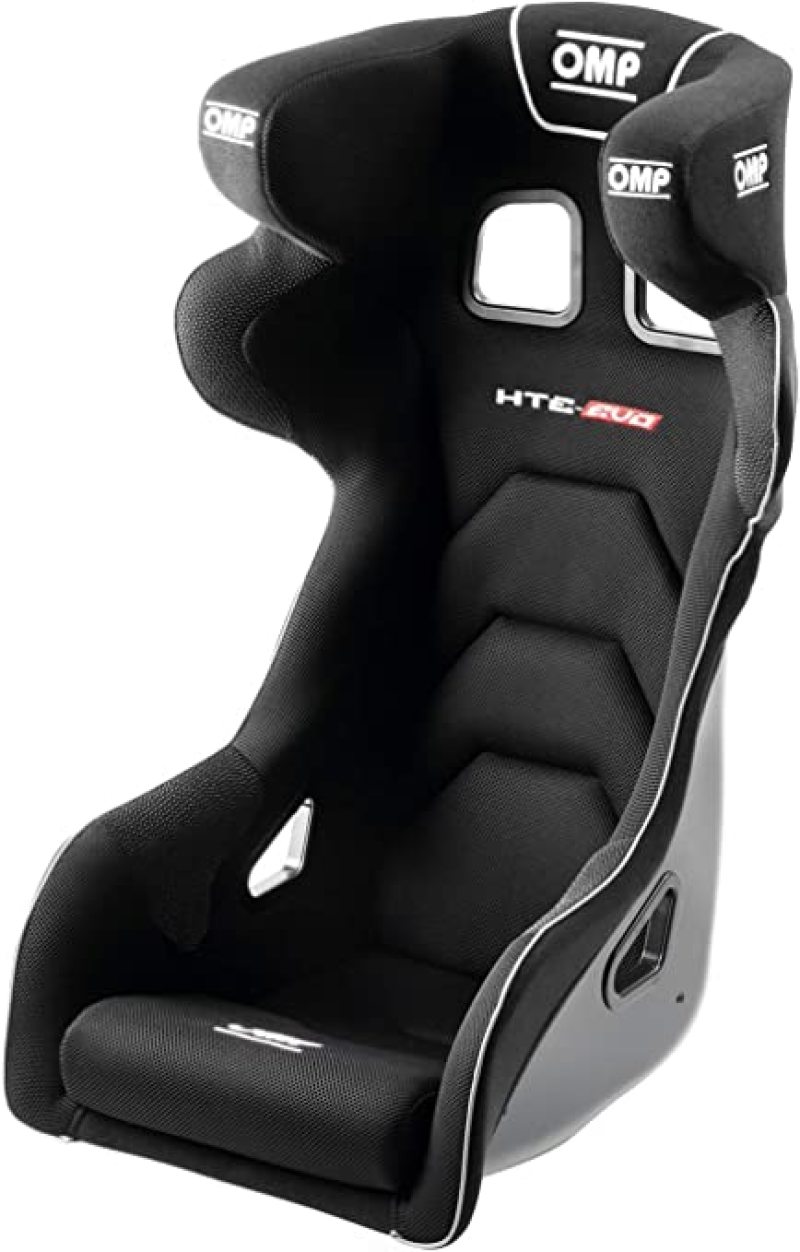 OMP HTE Series Evo Fibreglass Seat - Black - HA0-0818-A01-071
