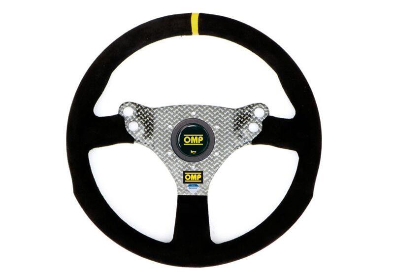 OMP 320 Hybrid S Flat Steering Wheel Black - OD0-2048-071