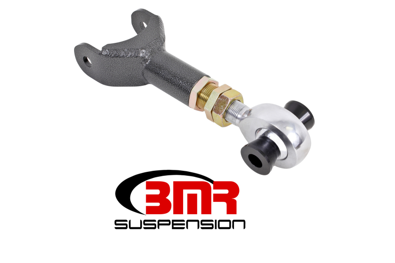 BMR 11-14 S197 Mustang Upper Control Arm On-Car Adj. Rod Ends - Black Hammertone - UTCA038H