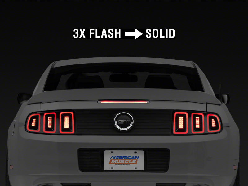 Raxiom 10-14 Ford Mustang Formula LED Third Brake Light- Light Smoked - 403982
