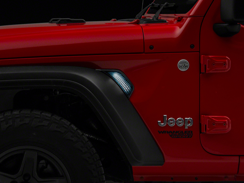 Raxiom 18-23 Jeep Wrangler JL Axial Series LED Side Marker Lights - J164984