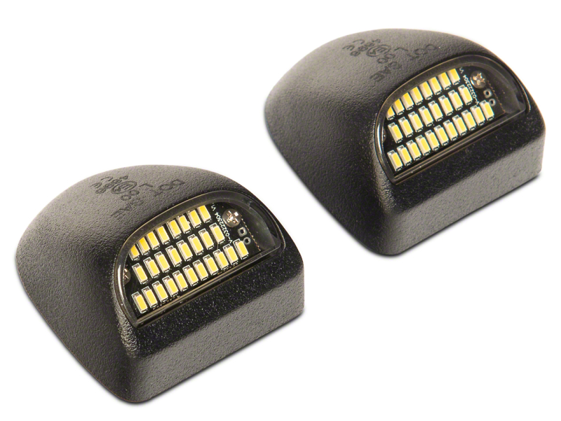 Raxiom 99-14 Chevrolet Silverado Axial Series LED License Plate Lamps - S155419