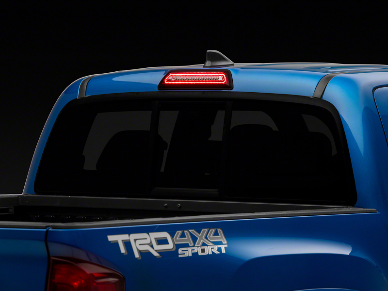 Raxiom 16-23 Toyota Tacoma Axial Series LED Third Brake Light- Clearw/ Smoked Lens - TT21851