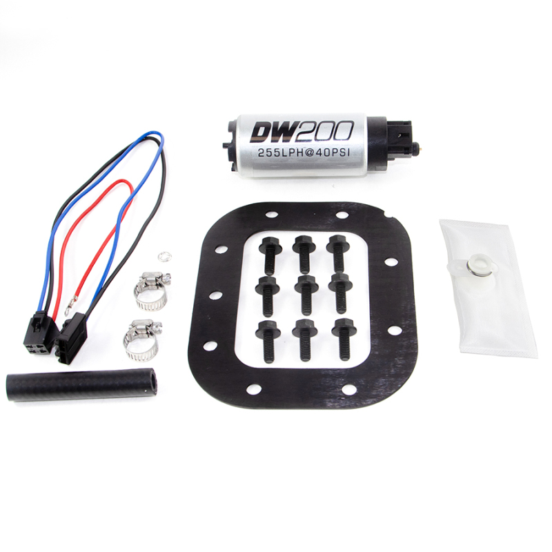 DeatschWerks 86-89 Chevy Corvette 5.7L DW200 255 LPH In-Tank Fuel Pump w/ Install Kit - 9-201-1028